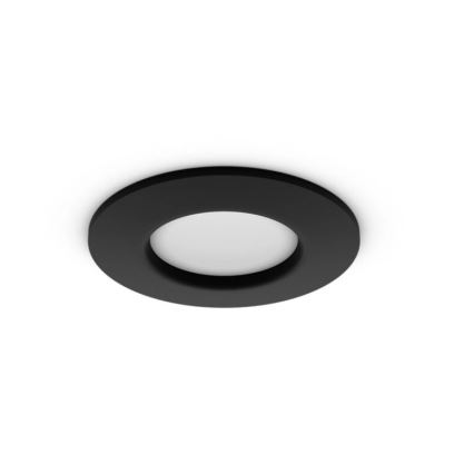 Philips - LED RGBW Prigušiva ugradbena lampa za kupatilo Hue SLIM LED/8,3W/230V 2000-6500K IP44 crno