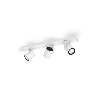 Philips - LED RGBW Prigušivo reflektorsko svetlo Hue ARGENTA 3xGU10/4,2W/230V 2000-6500K