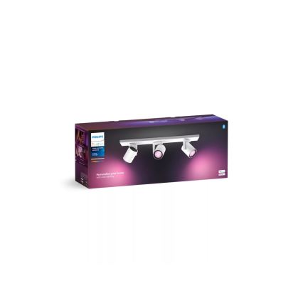 Philips - LED RGBW Prigušivo reflektorsko svetlo Hue ARGENTA 3xGU10/4,2W/230V 2000-6500K
