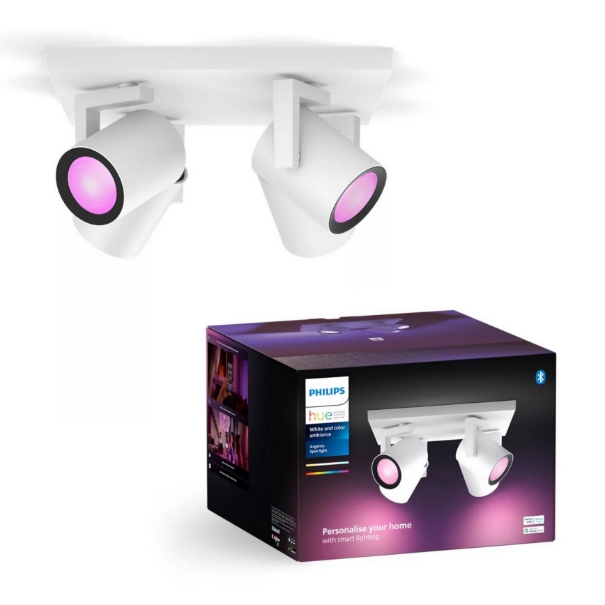 Philips - LED RGBW Prigušivo reflektorsko svetlo Hue ARGENTA 4xGU10/4,2W/230V 2000-6500K