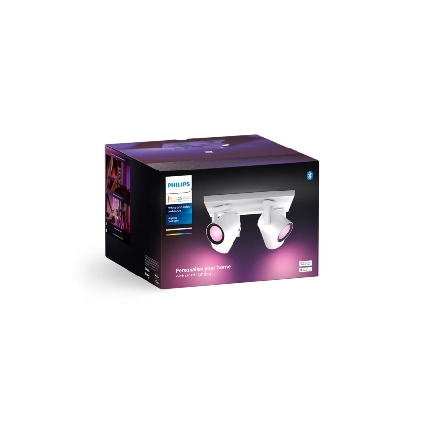 Philips - LED RGBW Prigušivo reflektorsko svetlo Hue ARGENTA 4xGU10/4,2W/230V 2000-6500K