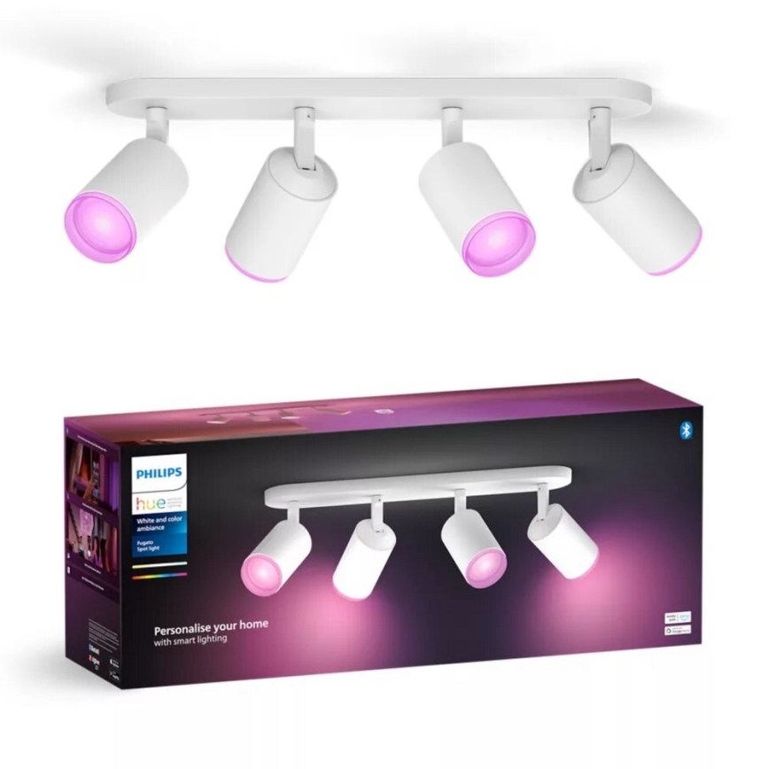 Philips - LED RGBW Prigušivo reflektorsko svetlo Hue FUGATO 4xGU10/4,2W/230V 2000-6500K bela