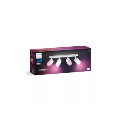 Philips - LED RGBW Prigušivo reflektorsko svetlo Hue FUGATO 4xGU10/4,2W/230V 2000-6500K bela