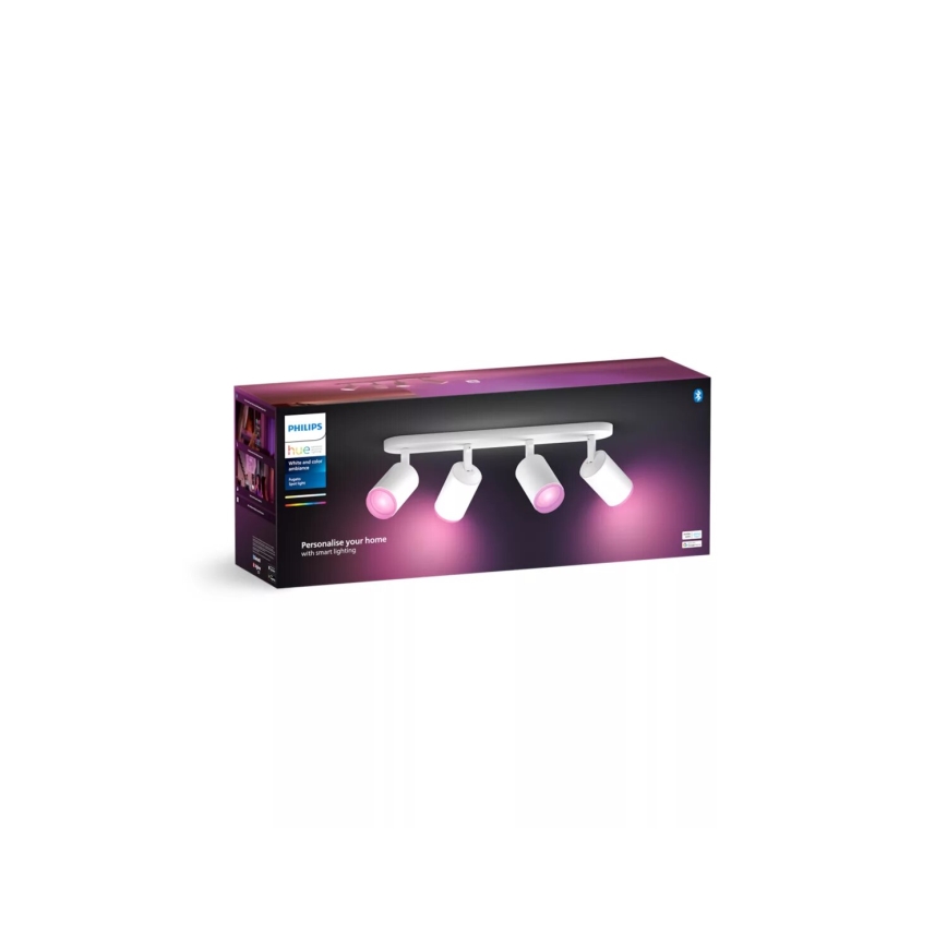 Philips - LED RGBW Prigušivo reflektorsko svetlo Hue FUGATO 4xGU10/4,2W/230V 2000-6500K bela