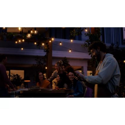 Philips - LED RGBW spoljašnja prigušiva girlanda Hue FESTAVIA 10xLED 7m IP65