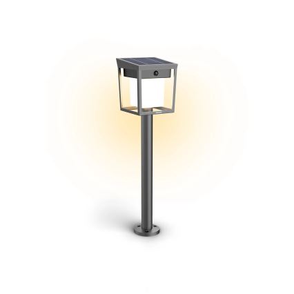 Philips - LED Solarna lampa sa senzorom BLAISE LED/1,5W/3,7V 2600 mAh 3000K IP44