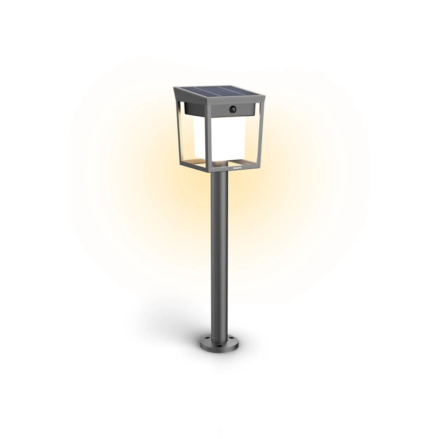 Philips - LED Solarna lampa sa senzorom BLAISE LED/1,5W/3,7V 2600 mAh 3000K IP44
