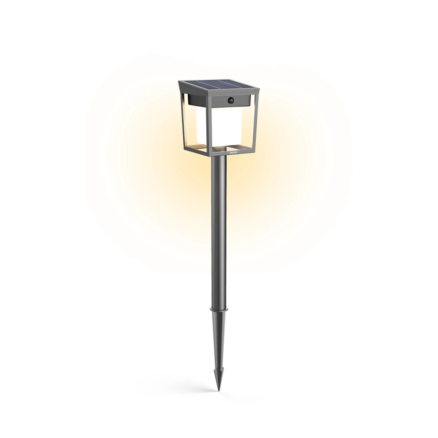 Philips - LED Solarna lampa sa senzorom BLAISE LED/1,5W/3,7V 2600 mAh 3000K IP44