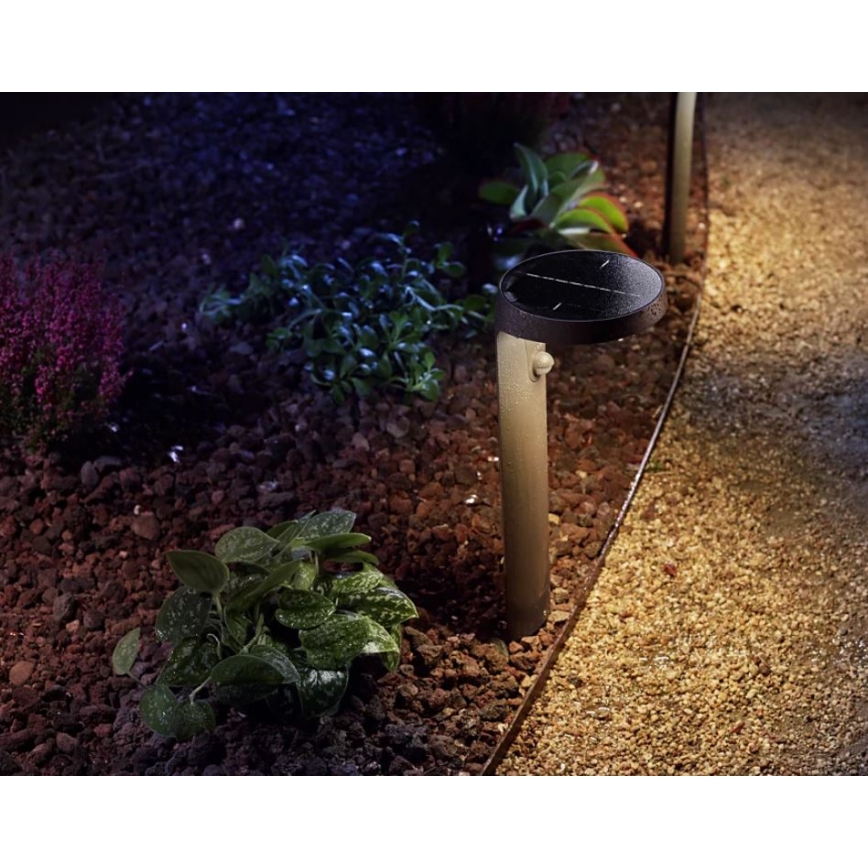 Philips - LED Solarna lampa sa senzorom LED/1,2W/4V 1800 mAh 3000K IP44