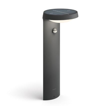 Philips - LED Solarna lampa sa senzorom LED/1,2W/4V 1800 mAh 3000K IP44