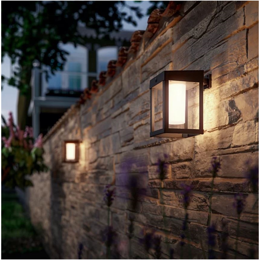 Philips - LED Solarna zidna lampa sa senzorom CAMILL LED/1,4W/3,7V 2000 mAh IP44