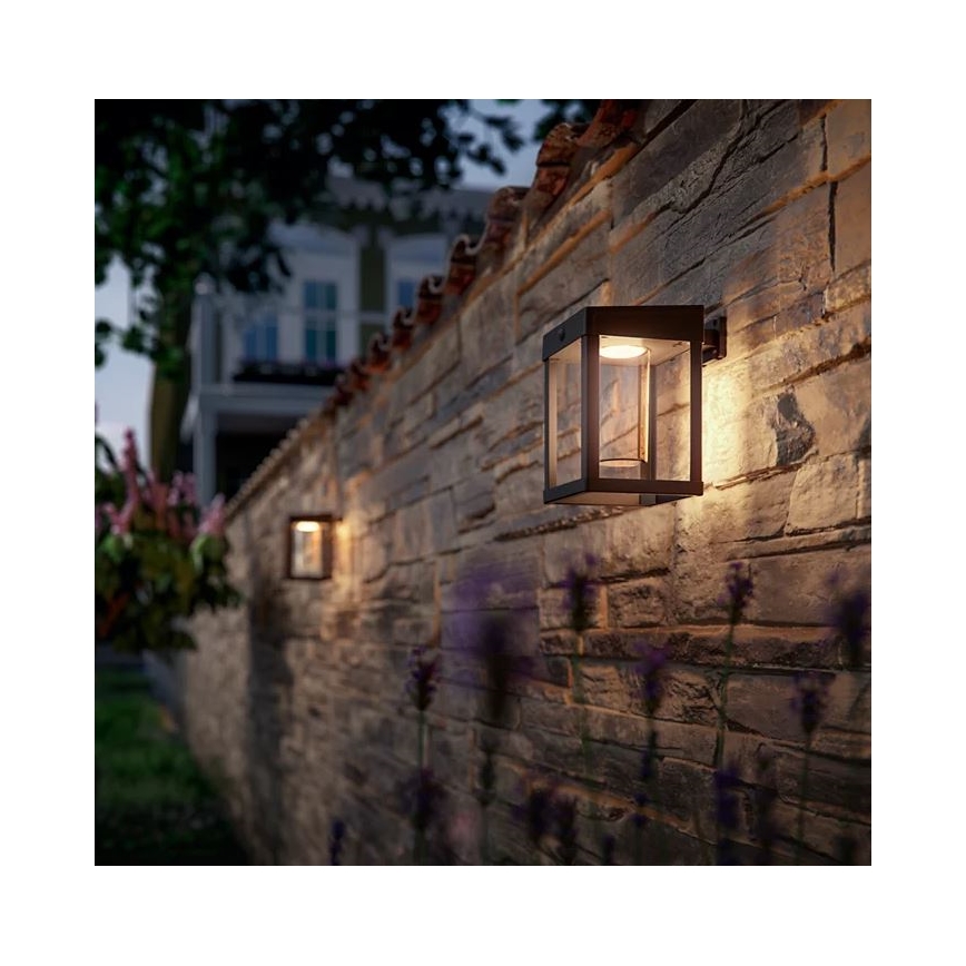 Philips - LED Solarna zidna lampa sa senzorom CAMILL LED/1,4W/3,7V 2000 mAh IP44