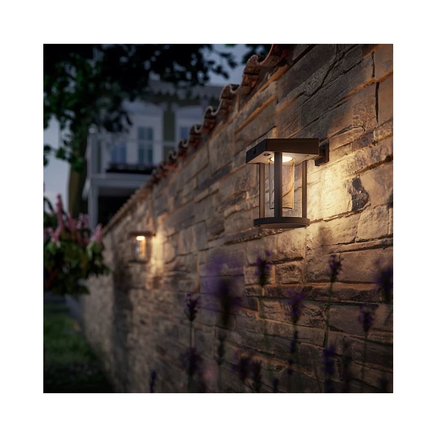 Philips - LED Solarna zidna lampa sa senzorom CAMILL LED/1,4W/3,7V 2000 mAh IP44