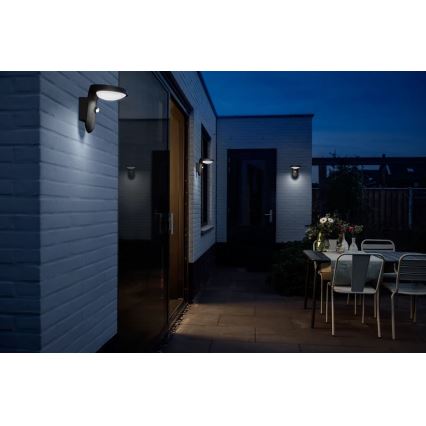 Philips - LED Solarna zidna lampa sa senzorom LED/1,2W/4V 1800 mAh 4000K IP44