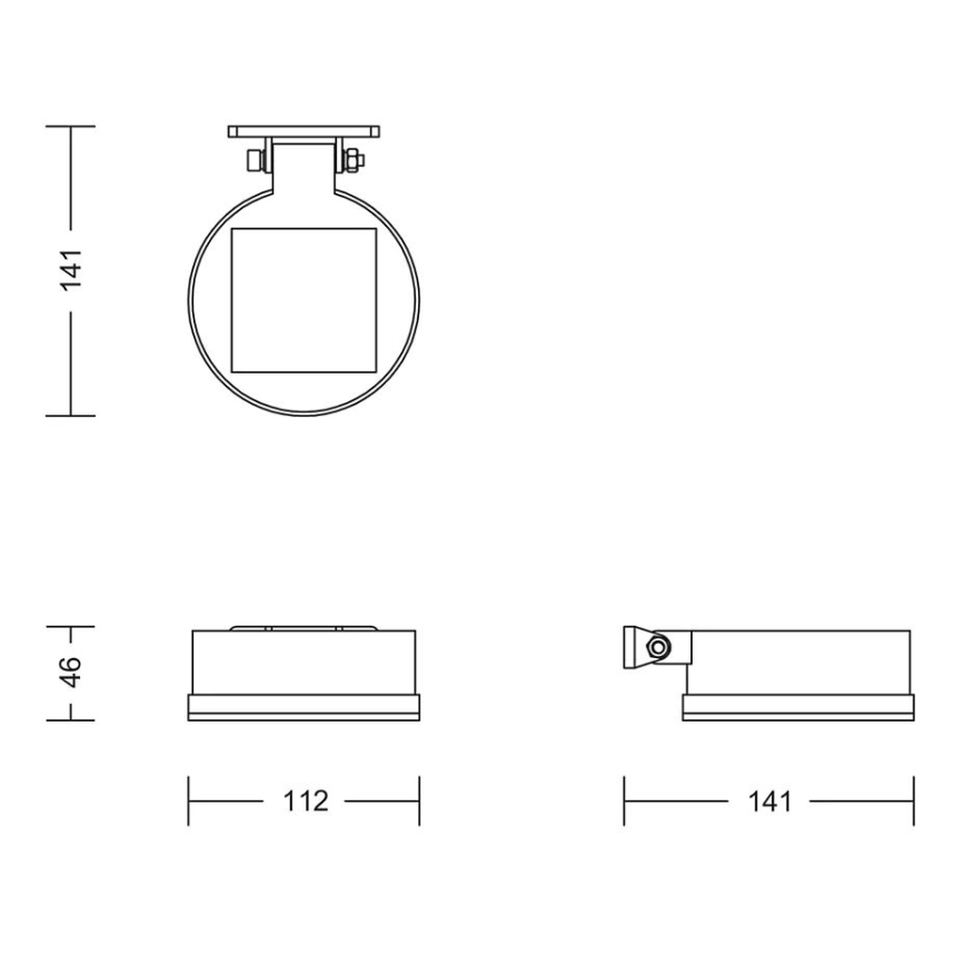 Philips - LED Solarna zidna rasveta VYNCE LED/1,5W/3,7V 1500 mAh IP44