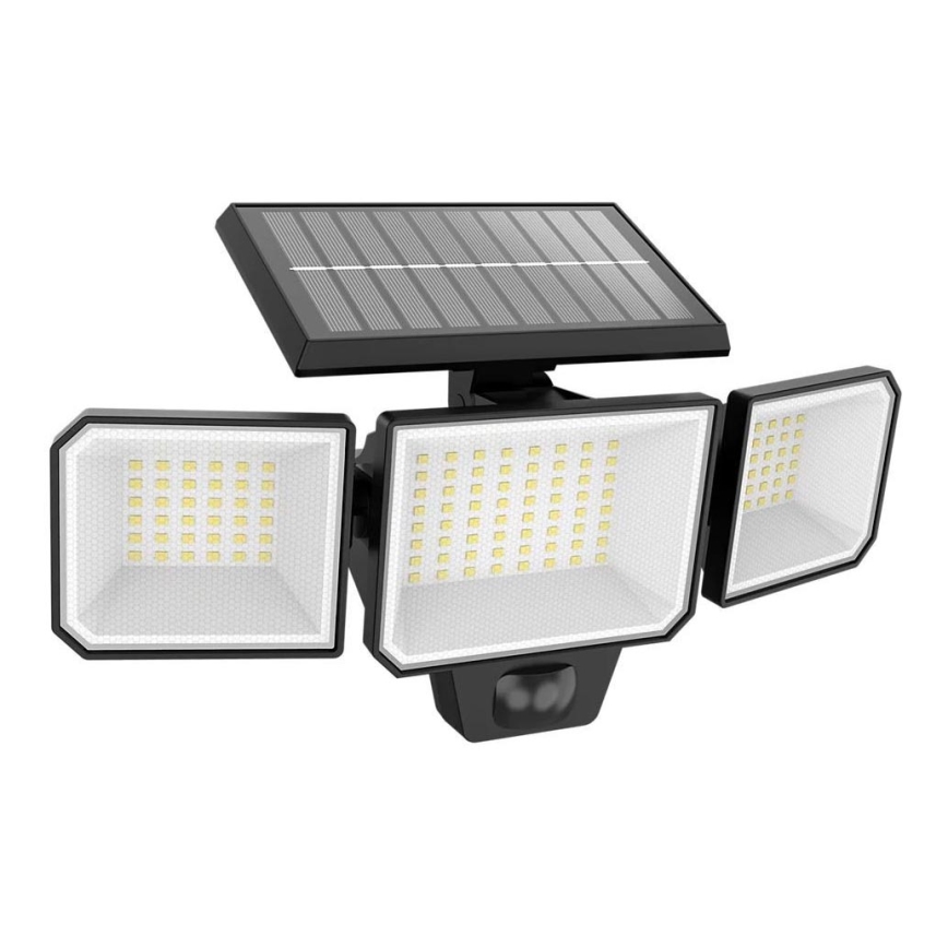 Philips -  LED Solarni zidni reflektor sa senzorom NYSIL 3xLED/8,7W/3,7V 2000 mAh IP65