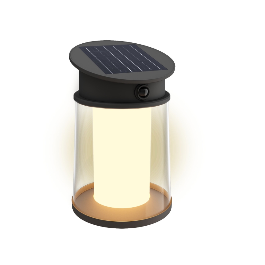 Philips - LED solarno zidno svetlo sa senzorom pokreta i sumraka JUDA LED/3,2W/3,7V 2600 mAh 2700K IP44