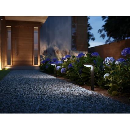Philips - LED spoljašnja lampa sa senzorom LED/9W/230V 4000K IP44