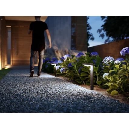 Philips - LED spoljašnja lampa sa senzorom LED/9W/230V 4000K IP44