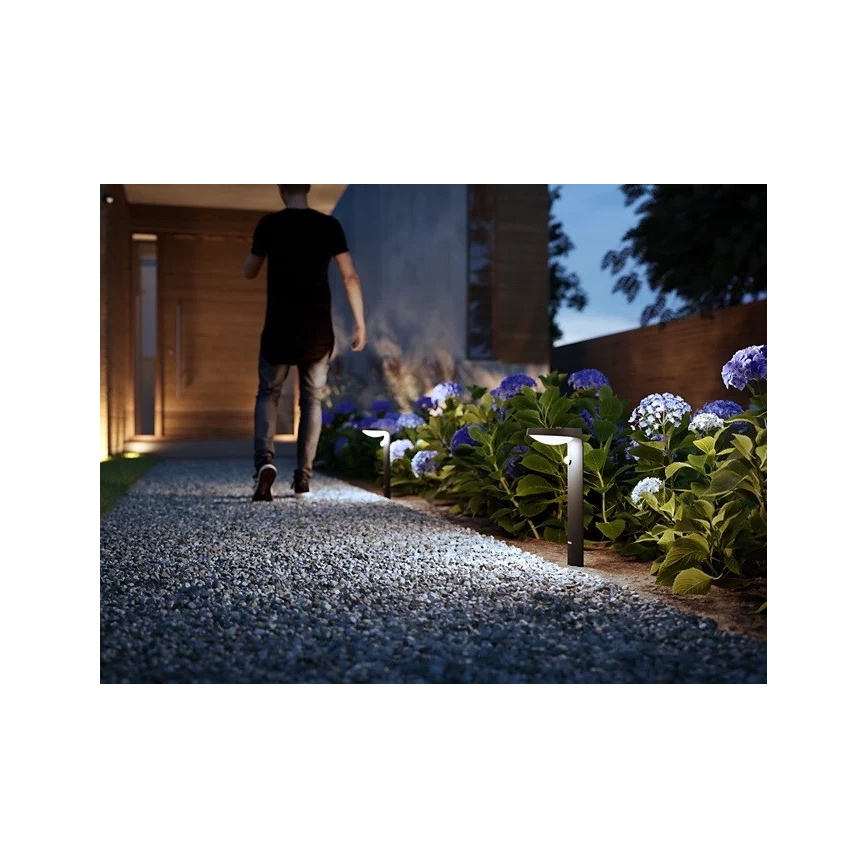Philips - LED spoljašnja lampa sa senzorom LED/9W/230V 4000K IP44