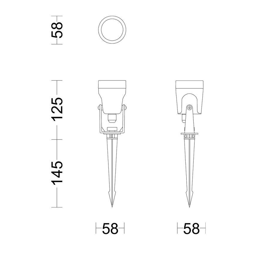 Philips - LED Spoljašnja reflektorska lampa GARDENLINK REUEL LED/1,5W/24V 2700K IP44