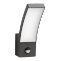 Philips - LED spoljašnje zidno svetlo sa senzorom LED/12W/230V 2700K IP44