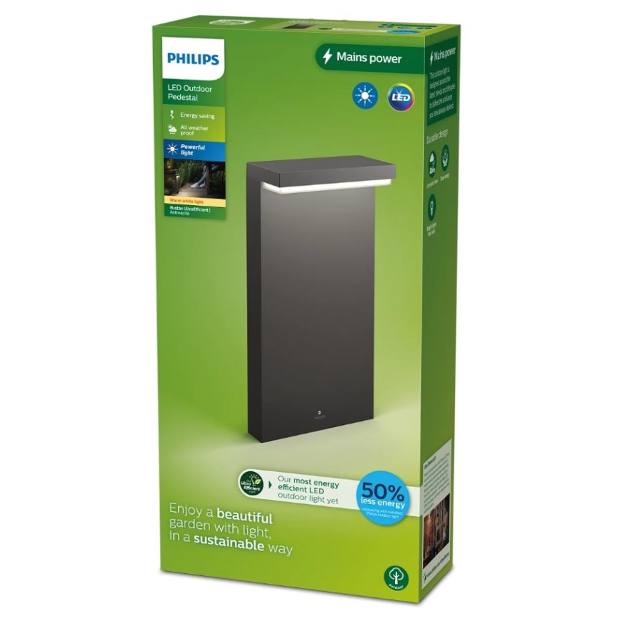Philips - LED Spoljna lampa BUSTAN LED/3,8W/230V 2700K 40 cm IP44