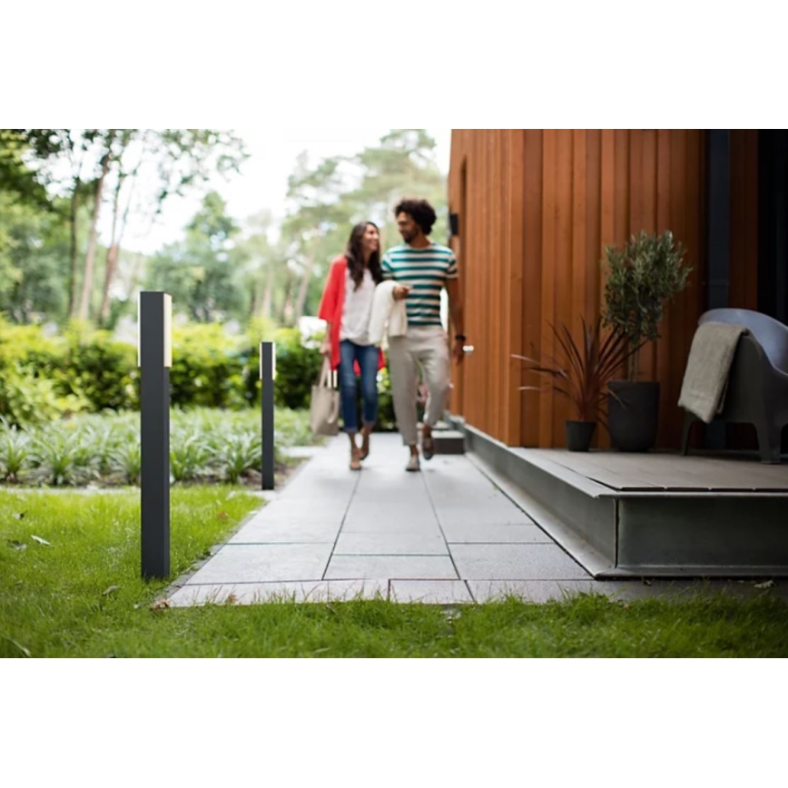 Philips - LED Spoljna lampa STRATOSPHERE LED/3,8W/230V 77 cm 2700K IP44