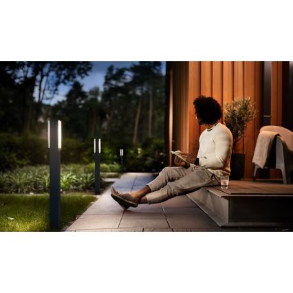 Philips - LED Spoljna lampa STRATOSPHERE LED/3,8W/230V 77 cm 2700K IP44