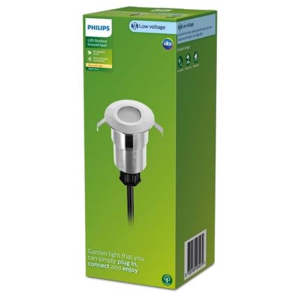 Philips - LED spoljna ugradna svetiljka SPORE LED/1W/24V IP67