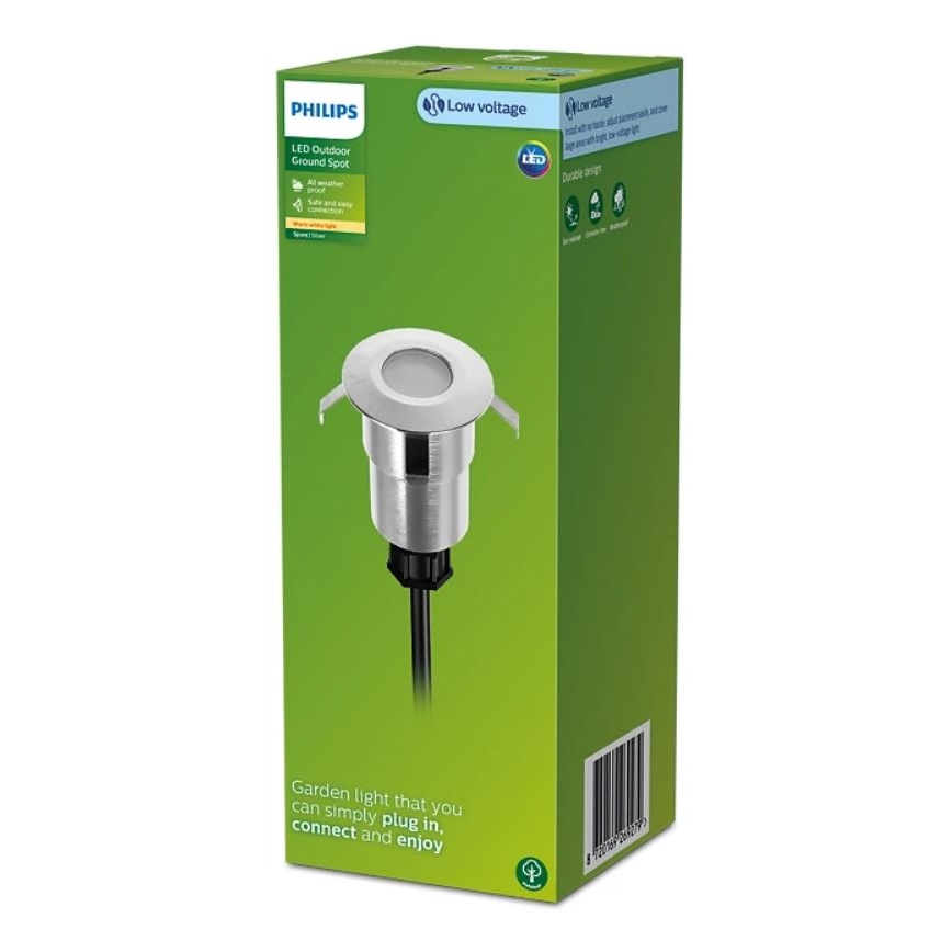 Philips - LED spoljna ugradna svetiljka SPORE LED/1W/24V IP67