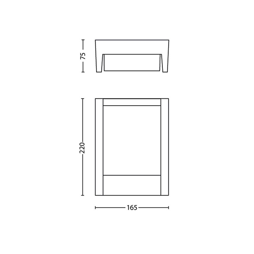 Philips - LED Spoljna zidna lampa LED/3,8W/230V 3000K IP44