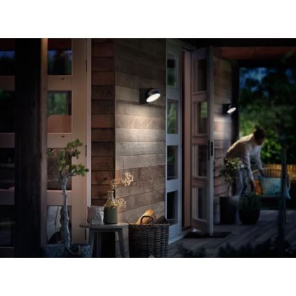 Philips - LED Spoljna zidna lampa LED/7W/230V 2700K IP44