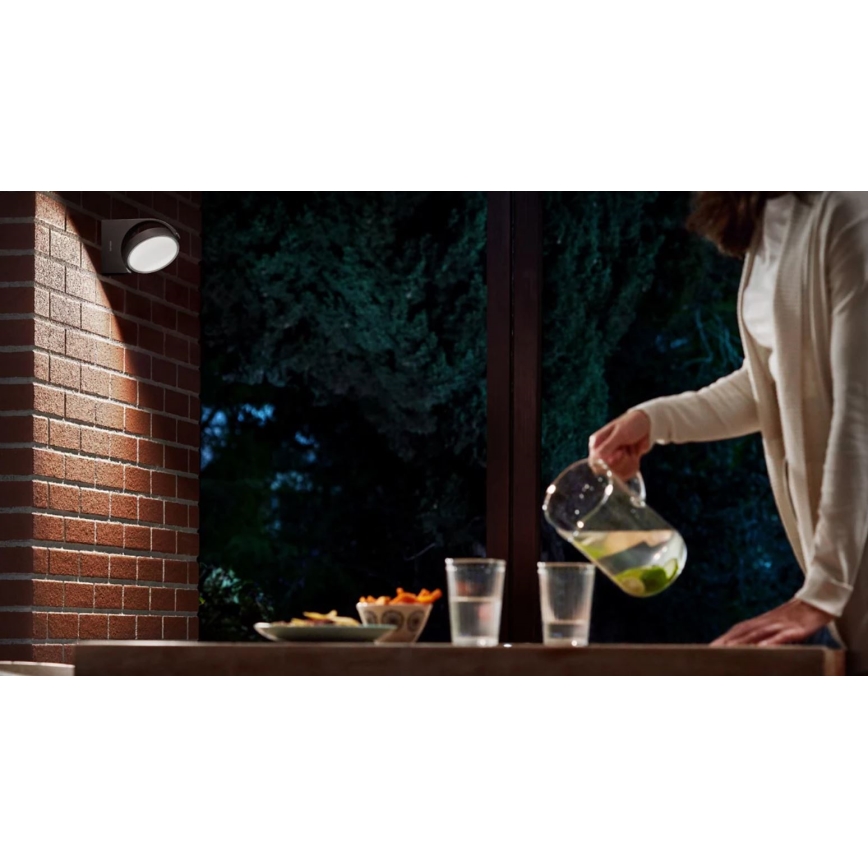Philips - LED Spoljna zidna lampa LED/7W/230V 4000K IP44