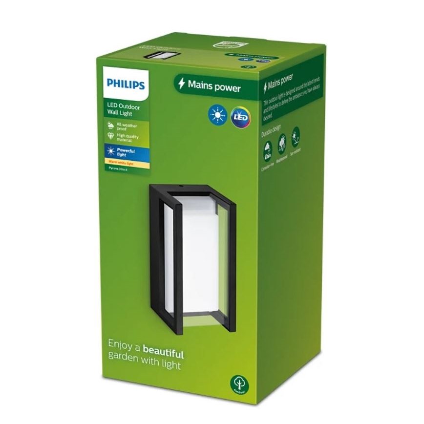 Philips - LED Spoljna zidna lampa PYRONA LED/12W/230V IP44