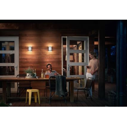Philips - LED Spoljna zidna lampa PYTHON LED/3,8W/230V IP44