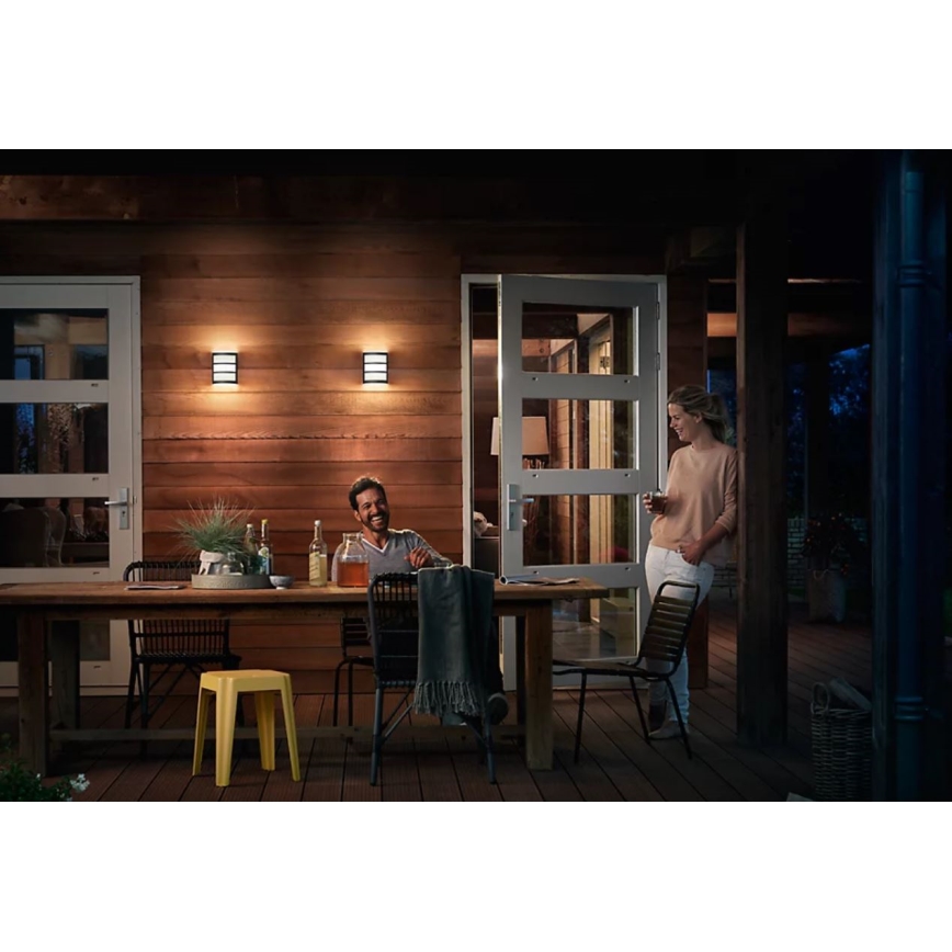 Philips - LED Spoljna zidna lampa PYTHON LED/3,8W/230V IP44