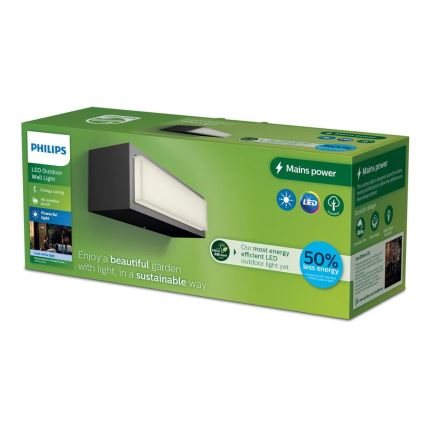 Philips - LED Spoljna zidna lampa STRATOSPHERE LED/3,8W/230V 4000K IP44