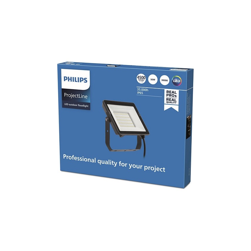 Philips - LED spoljni reflektor PROJECTLINE LED/50W/230V IP65 3000K