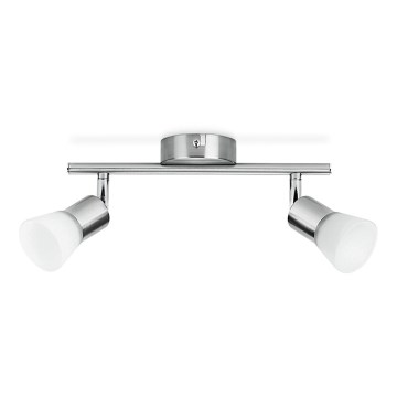 Philips - LED spot svetiljka 2xLED/4,3W/230V mat hrom