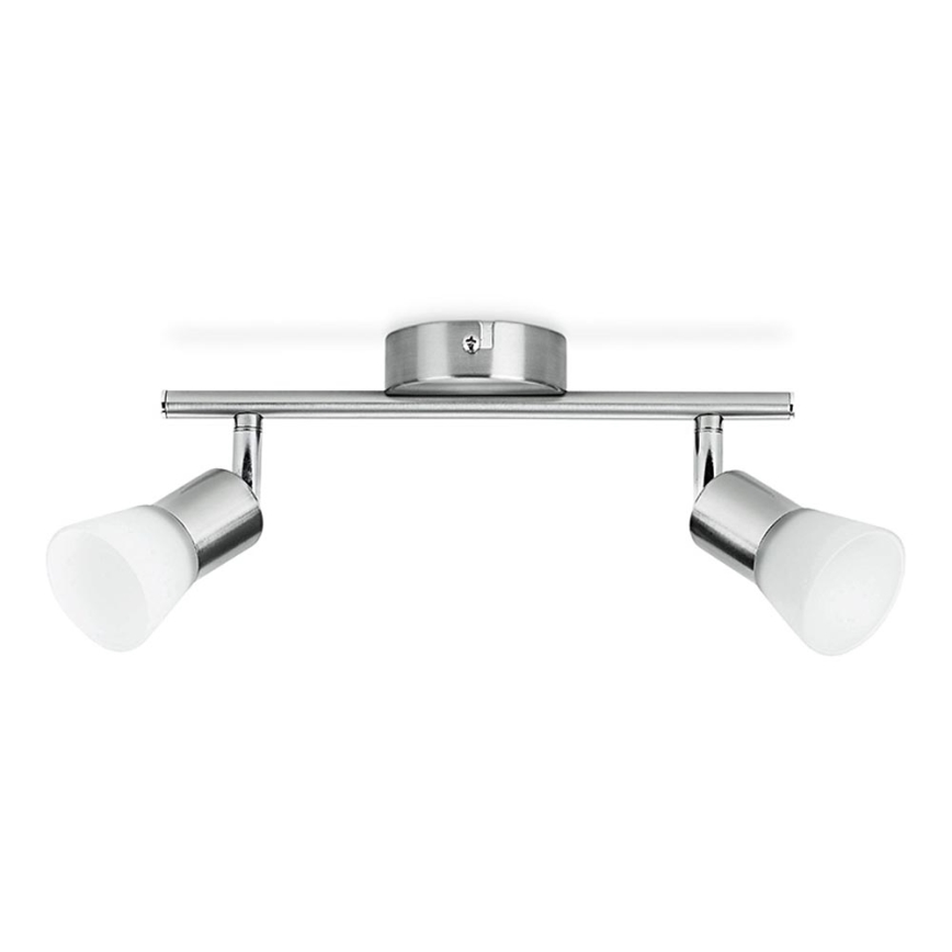 Philips - LED spot svetiljka 2xLED/4,3W/230V mat hrom