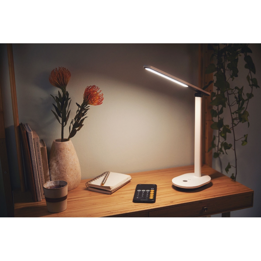 Philips - LED Prigušiva stona lampa na dodir IVORY LED/5W/5V 3000 mAh 2700/3600/5000K CRI 90