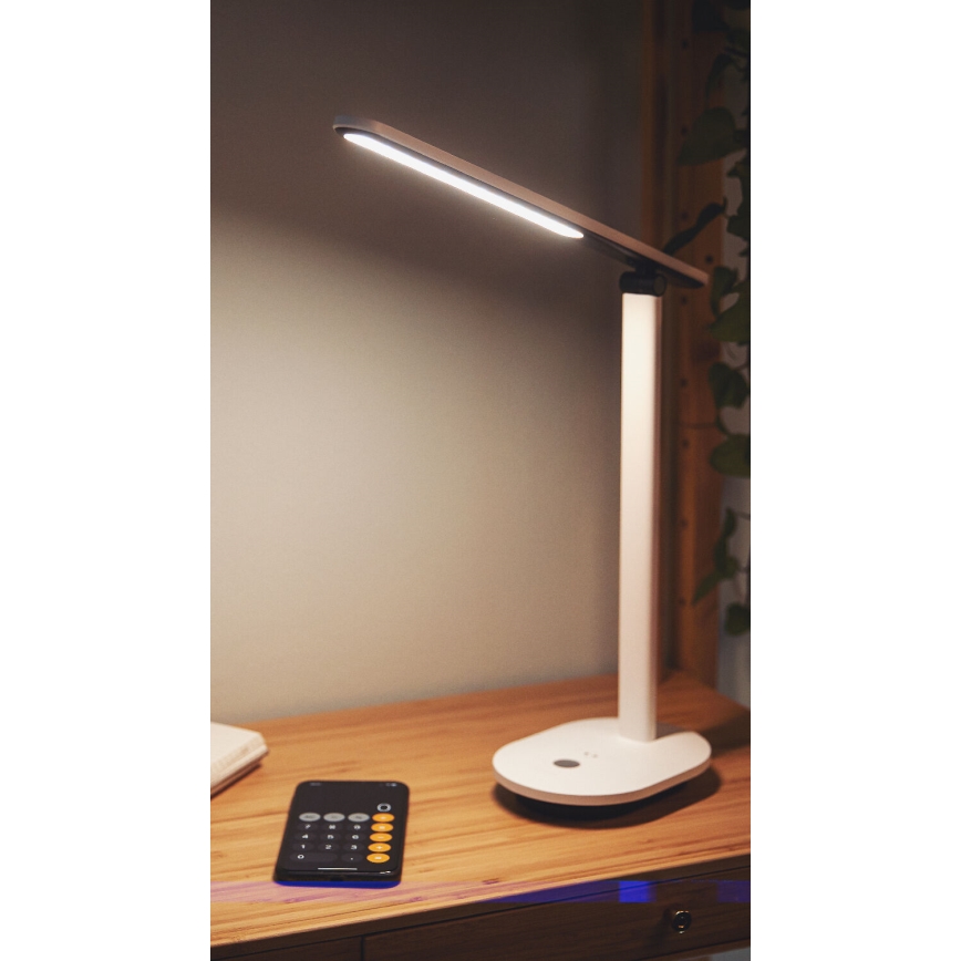 Philips - LED Prigušiva stona lampa na dodir IVORY LED/5W/5V 3000 mAh 2700/3600/5000K CRI 90