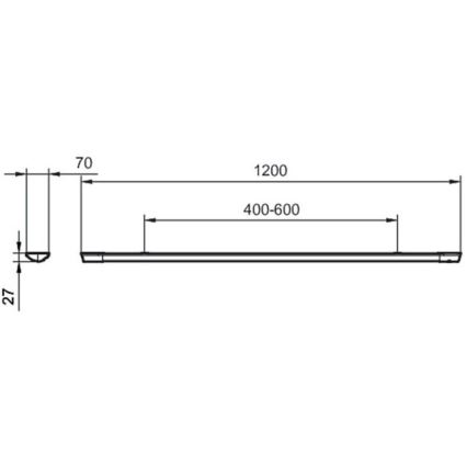 Philips - LED svetlo za montažu ispod ormarića PROJECTLINE LED/30W/230V