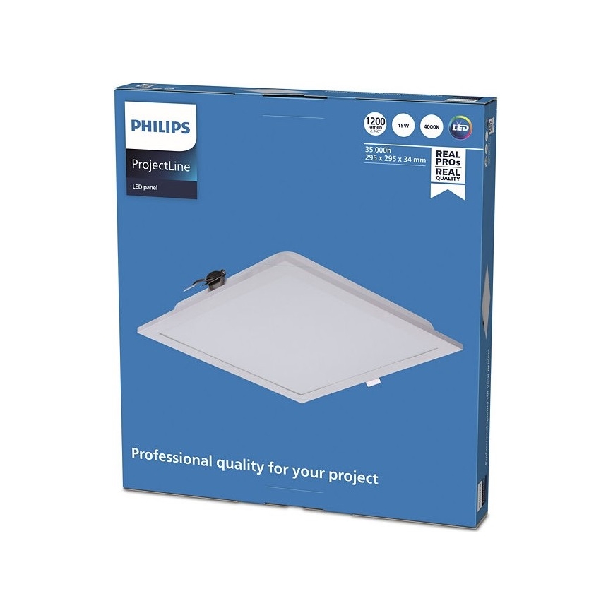 Philips - LED Ugradbena lampa PROJECTLINE LED/15W/230V 29,5x29,5 cm