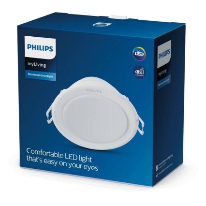 Philips - LED ugradna stropna svetiljka MESON LED/5,5W/230V 6500K