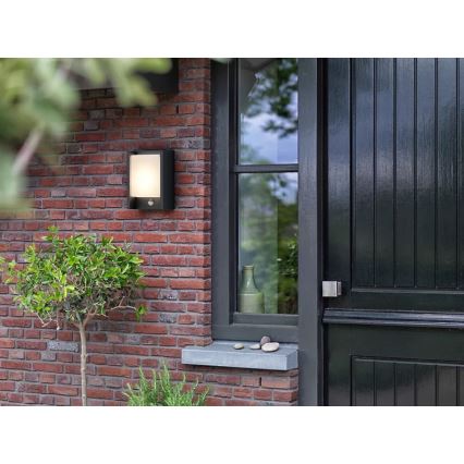 Philips - LED Zidno spoljašnje osvetljenje sa senzorom ARBOUR LED/3,8W/230V 2700K IP44