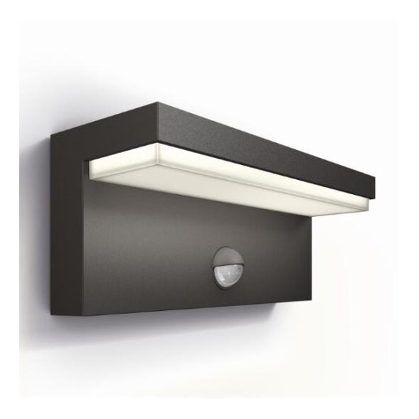 Philips - LED Zidno spoljašnje osvetljenje sa senzorom BUSTAN LED/3,8W/230V 4000K IP44