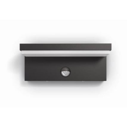 Philips - LED Zidno spoljašnje osvetljenje sa senzorom BUSTAN LED/3,8W/230V 2700K IP44