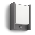 Philips - LED Zidno spoljašnje osvetljenje sa senzorom LED/6W 2700K IP44